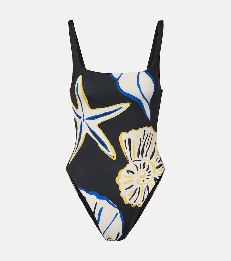 Cala de la Cruz Vienna printed swimsuit