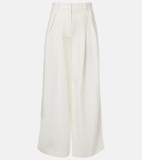 Faithfull Sofia linen wide-leg pants