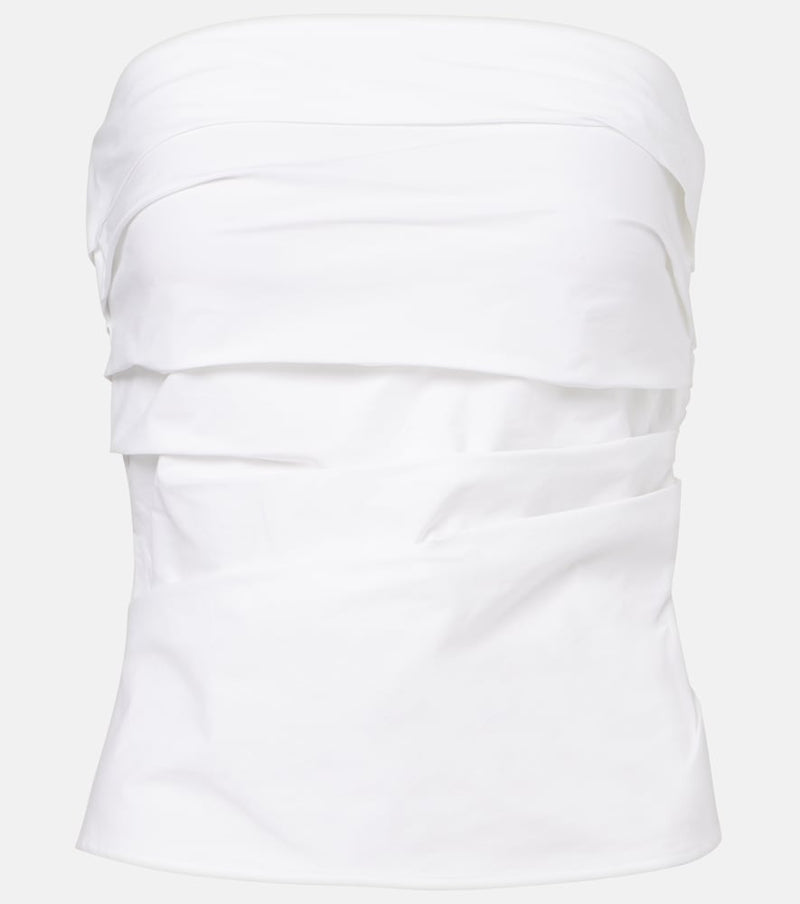 Proenza Schouler White Label Maisy cotton-blend tube top