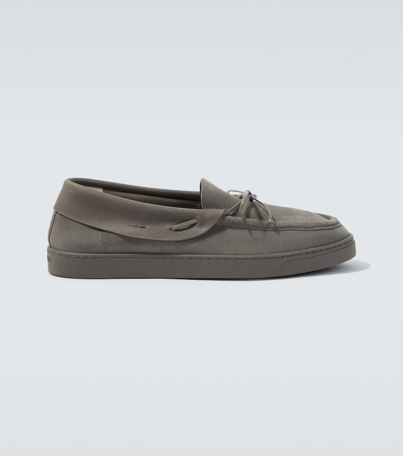 Giorgio Armani Suede loafers