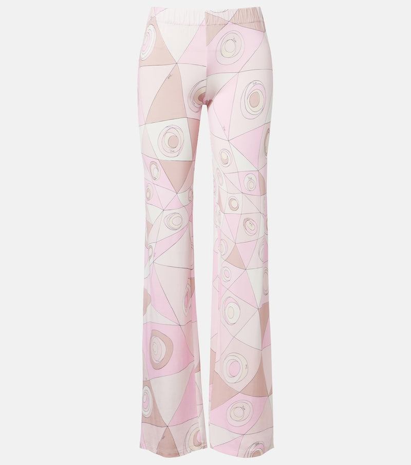 Pucci Occhi jersey straight pants