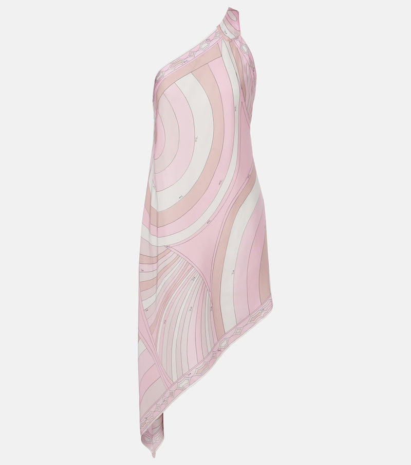 Pucci Iride silk twill minidress