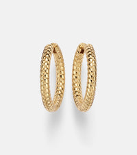 Jennifer Fisher Madison Avenue 10kt gold-plated hoop earrings