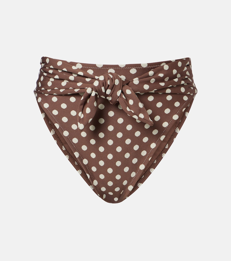 Montce Vivian Paula polka-dot bikini bottoms