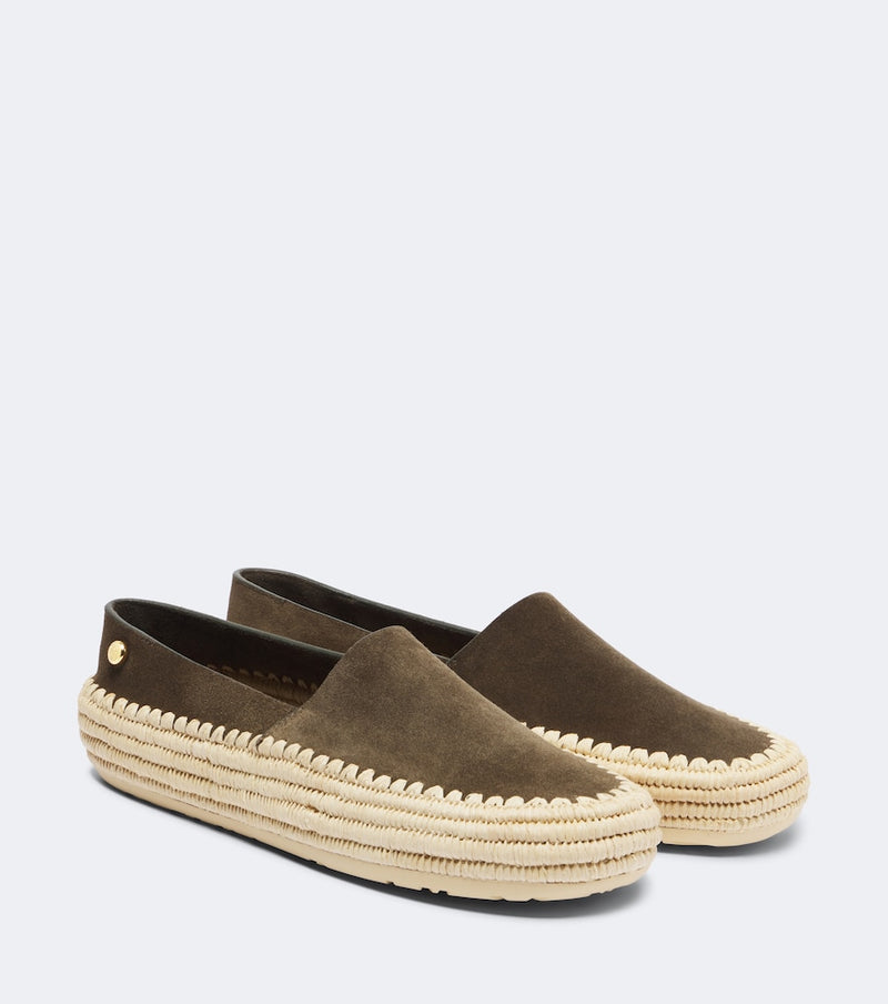 Loewe Paula\'s Ibiza Rio suede espadrilles