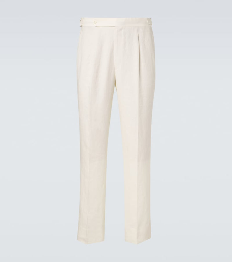 Stoffa Linen straight pants