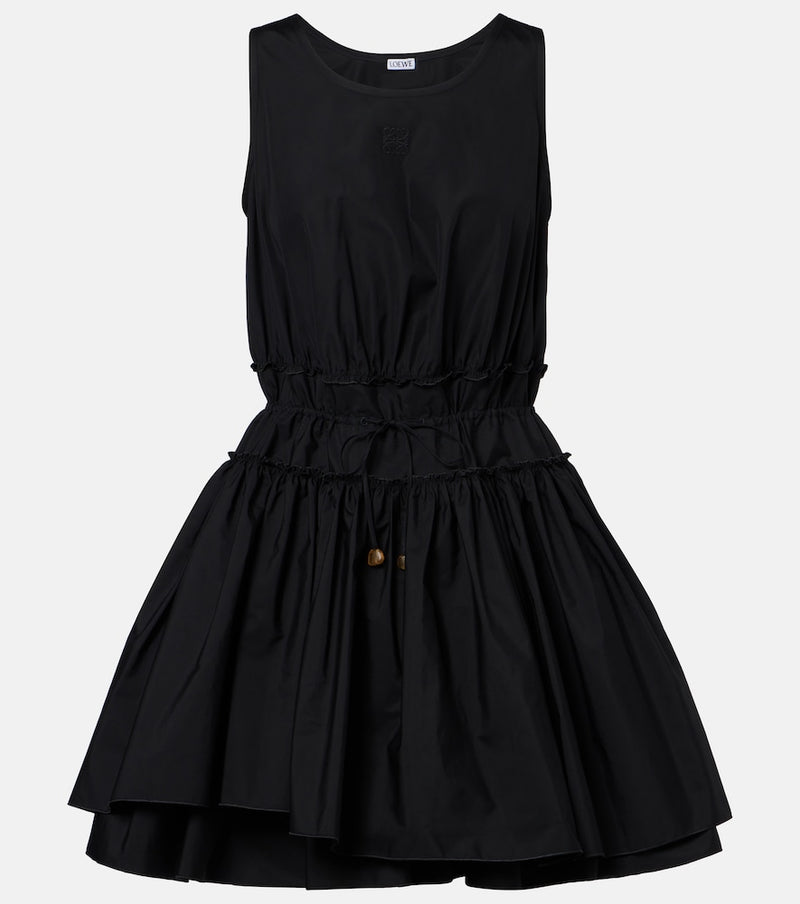 Loewe Paula\'s Ibiza cotton poplin minidress