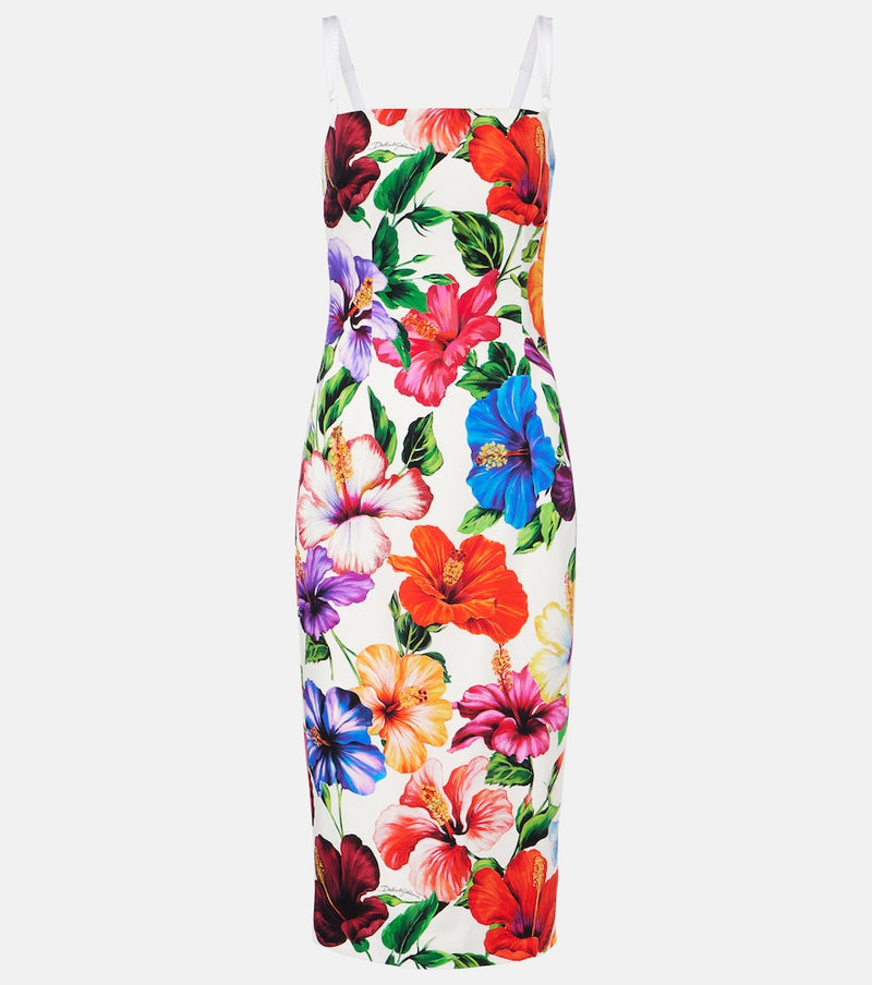 Dolce & Gabbana Floral midi dress