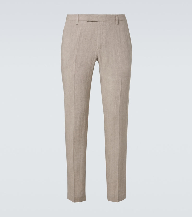 Sunspel Linen straight pants