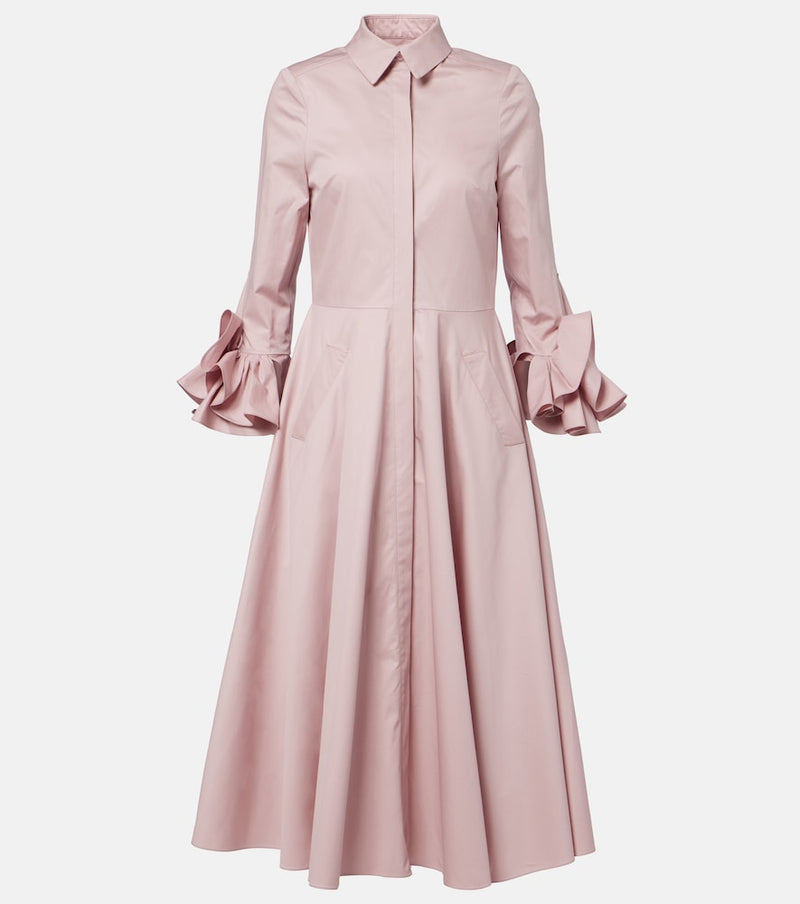 Safiyaa Belisse cotton poplin shirt dress