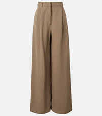 The Frankie Shop Marfa pleated wide-leg pants