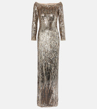 Jenny Packham Marnie embellished gown