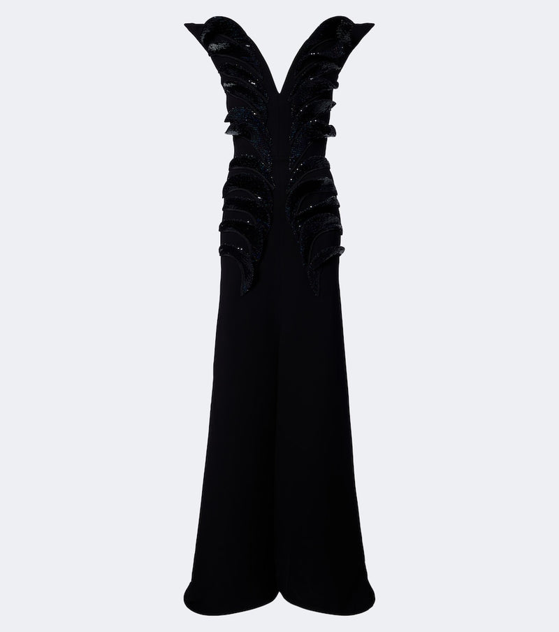 Maticevski Spearhead sequined embellished gown