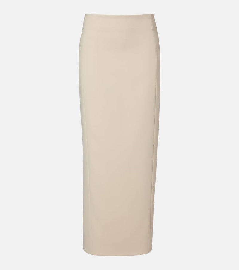 Khaite Lyle crepe maxi skirt