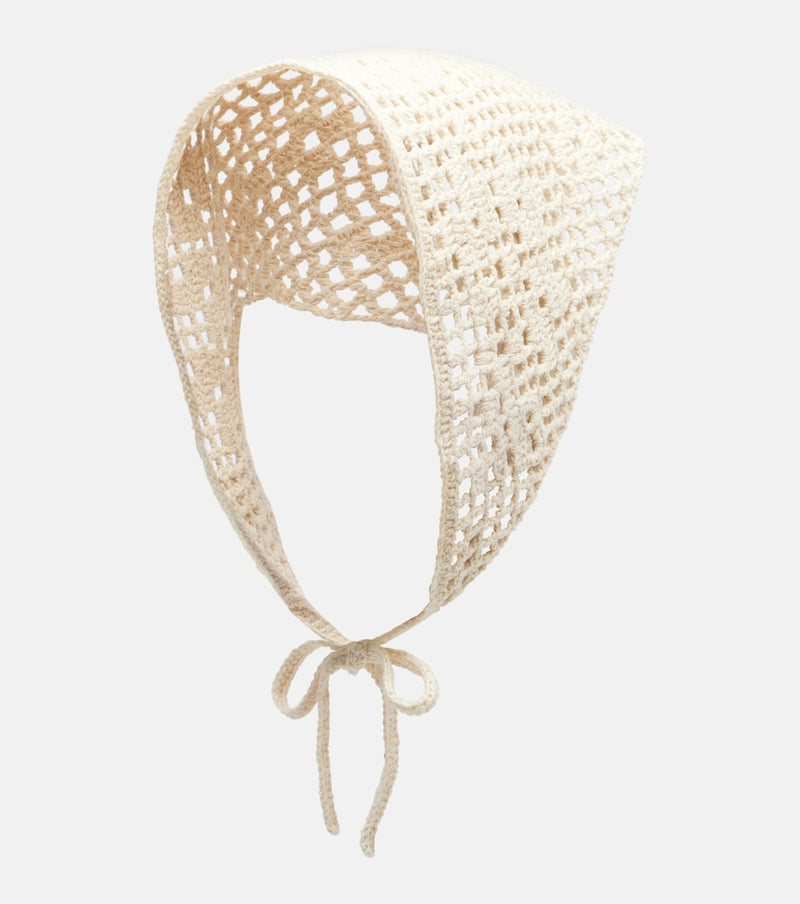 Ruslan Baginskiy Crochet cotton scarf