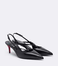 Christian Louboutin Miss Z leather slingback pumps