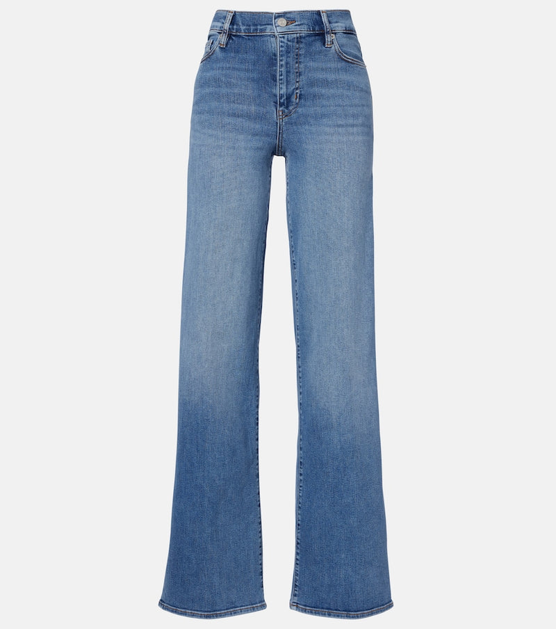 Frame Le Slim Palazzo Long wide-leg jeans