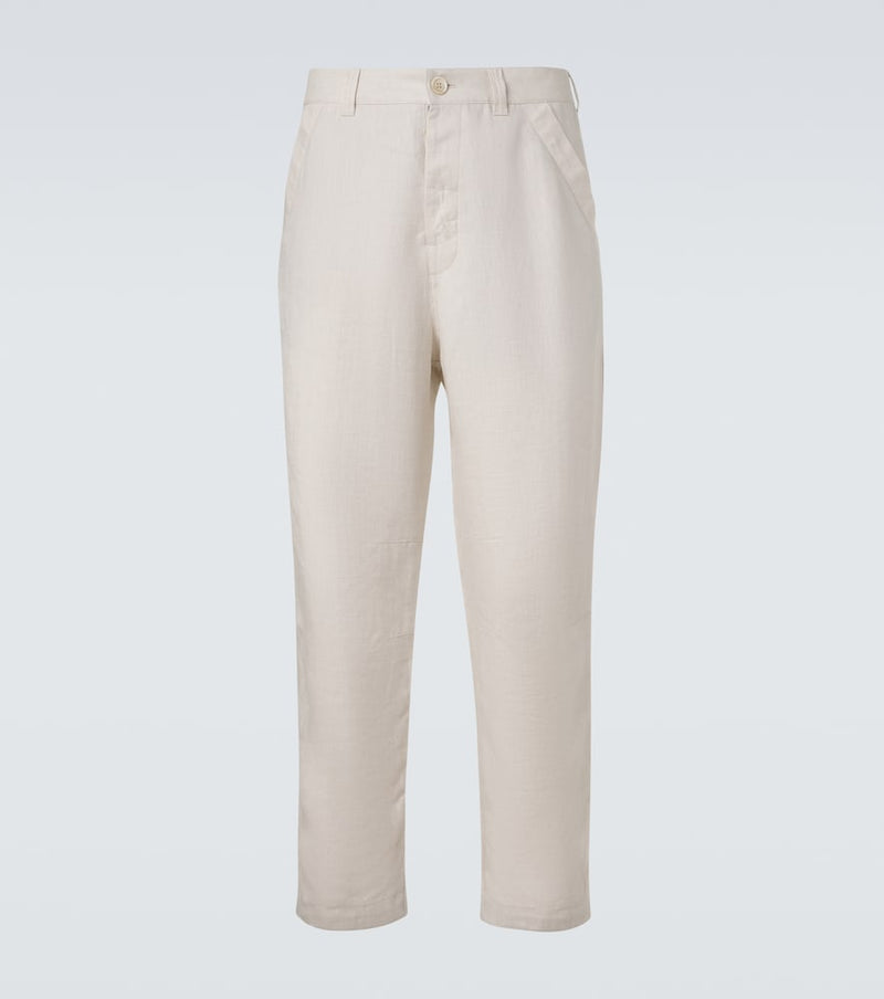 Brunello Cucinelli Linen straight pants