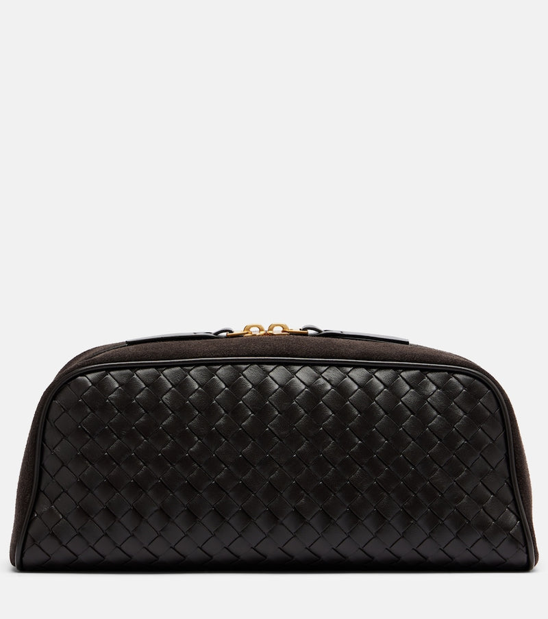 Bottega Veneta Intrecciato leather clutch