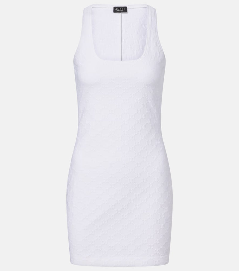 Gucci GG jacquard minidress