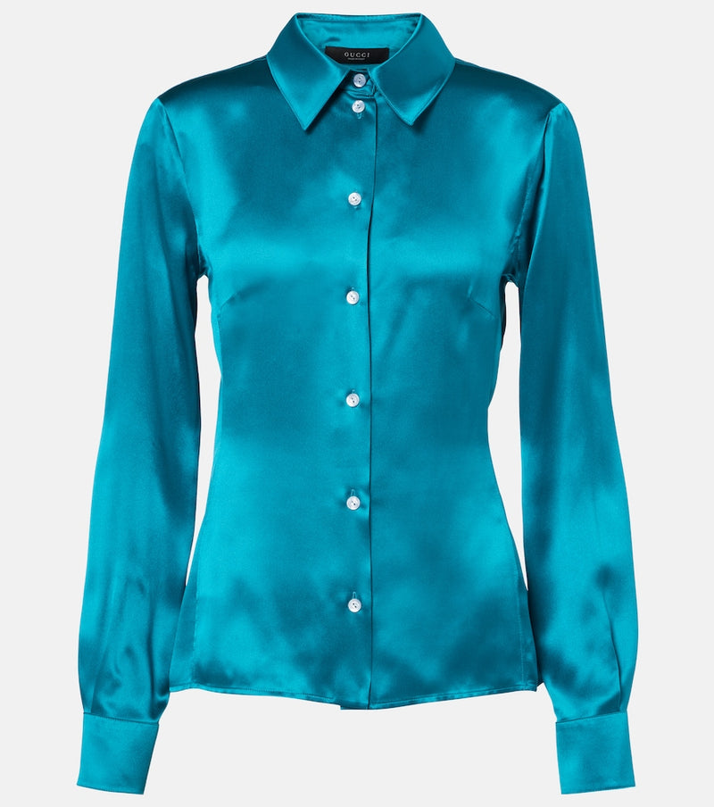 Gucci Silk satin shirt