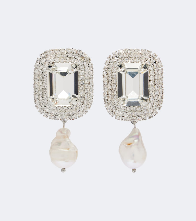 Magda Butrym Embellished drop earrings
