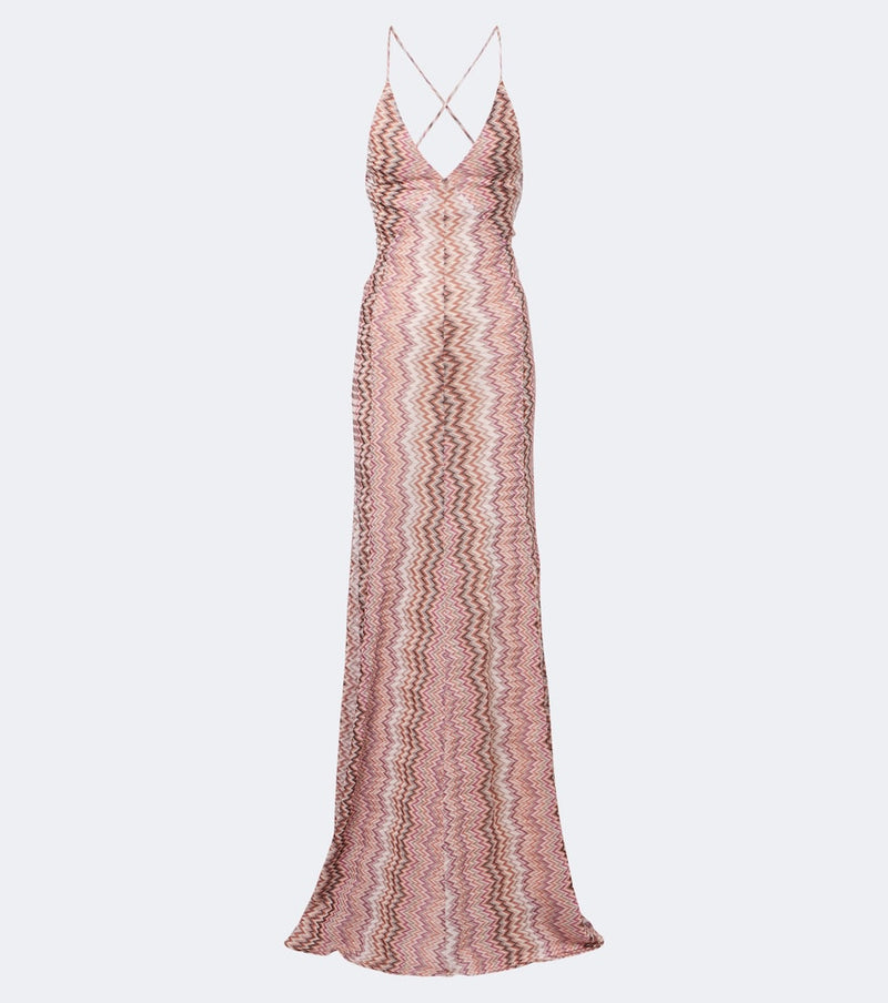 Missoni Zigzag maxi dress