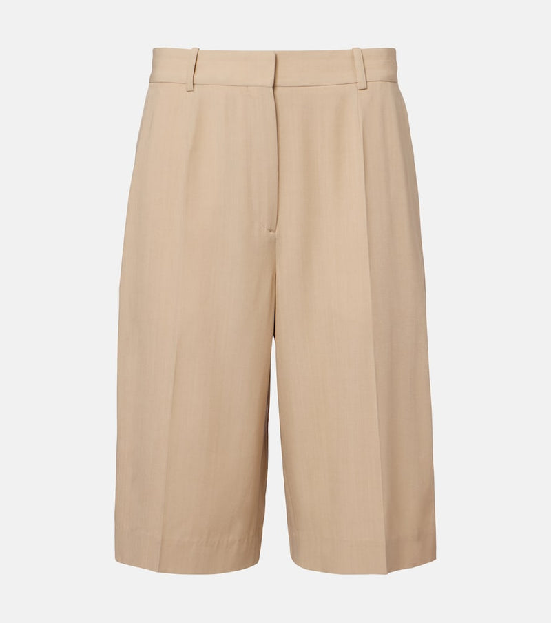 Toteme High-rise Bermuda shorts