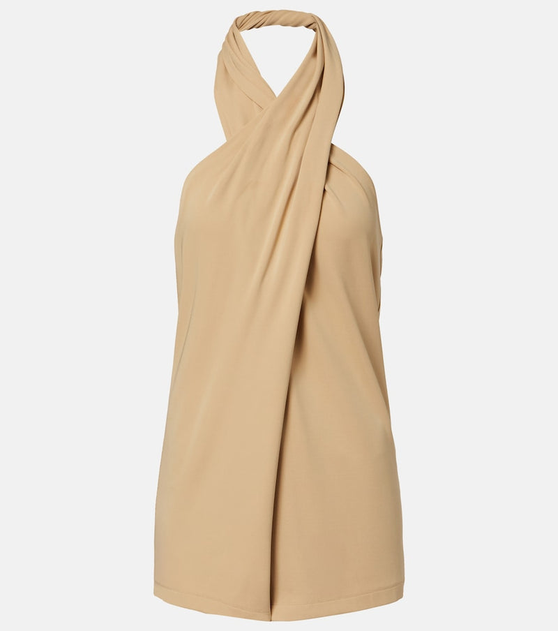 Toteme Halterneck jersey top