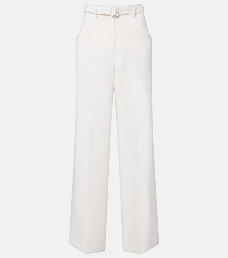 Gabriela Hearst Norman virgin wool wide-leg pants