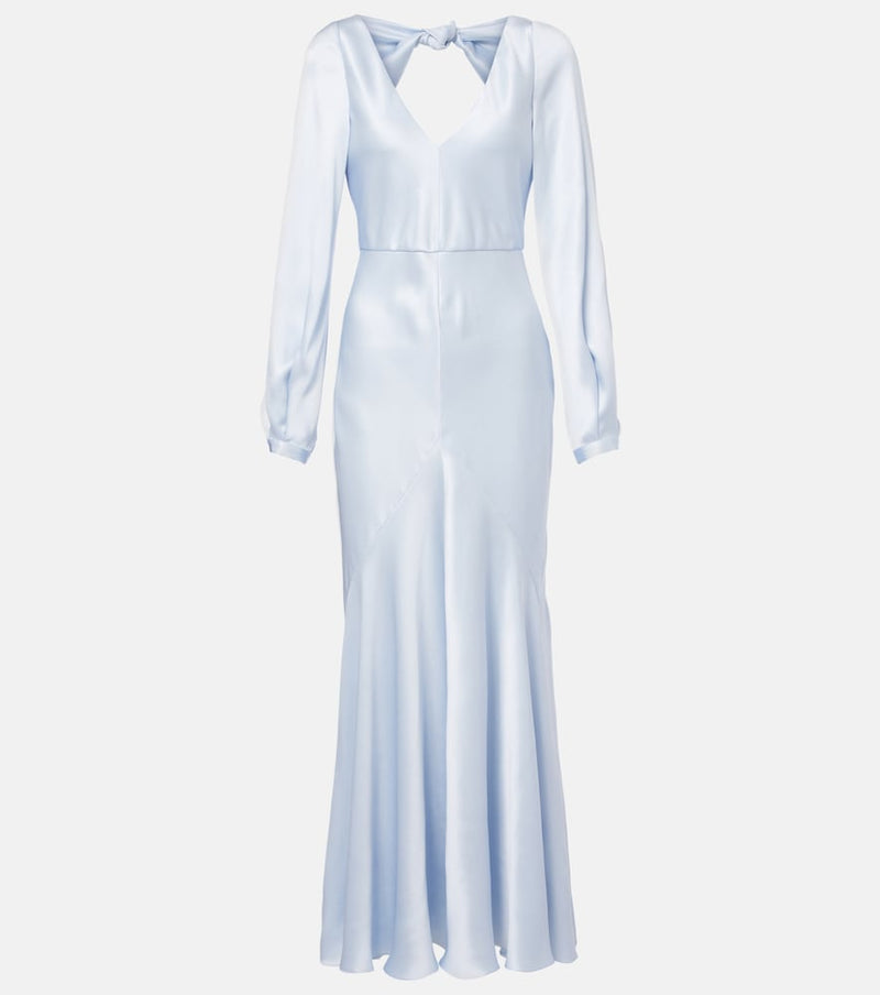 Gabriela Hearst Silk satin maxi dress