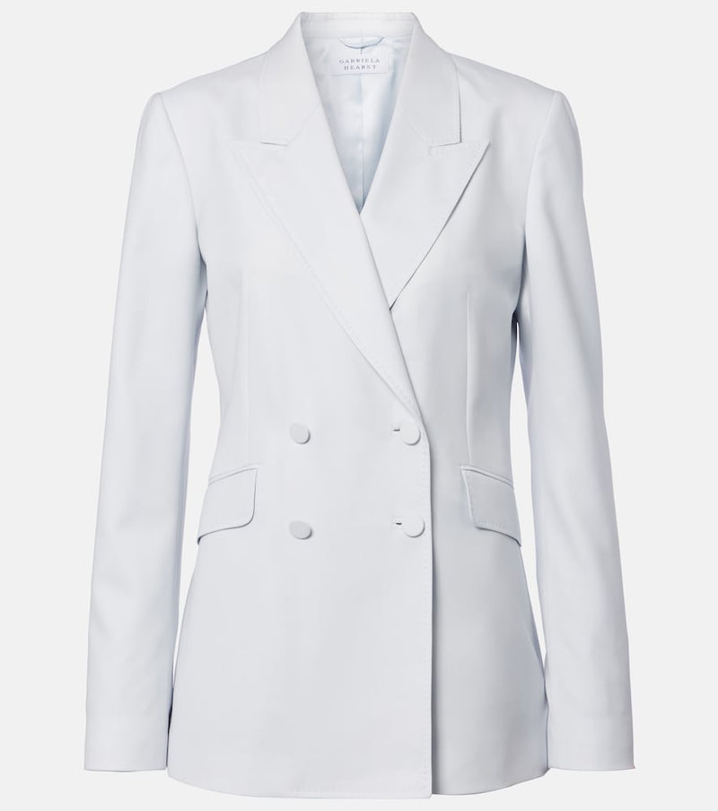 Gabriela Hearst Angela wool and silk blazer