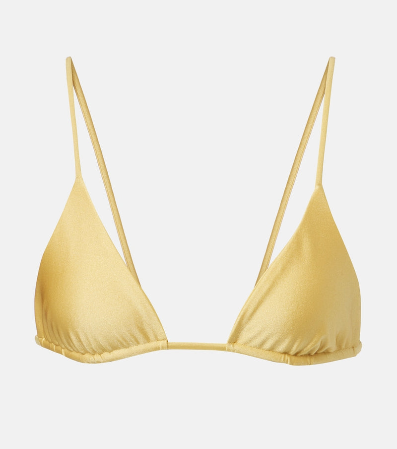 Jade Swim Via triangle bikini top