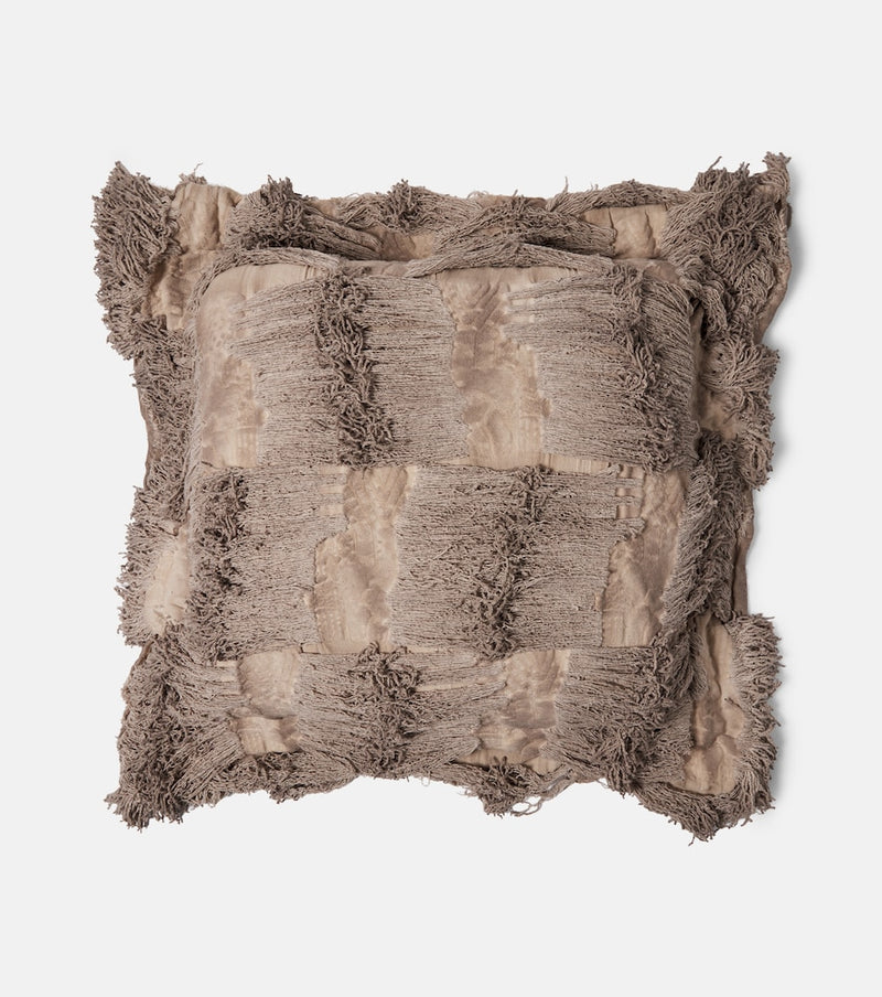 The House of Lyria Bolma wool and cotton cushion