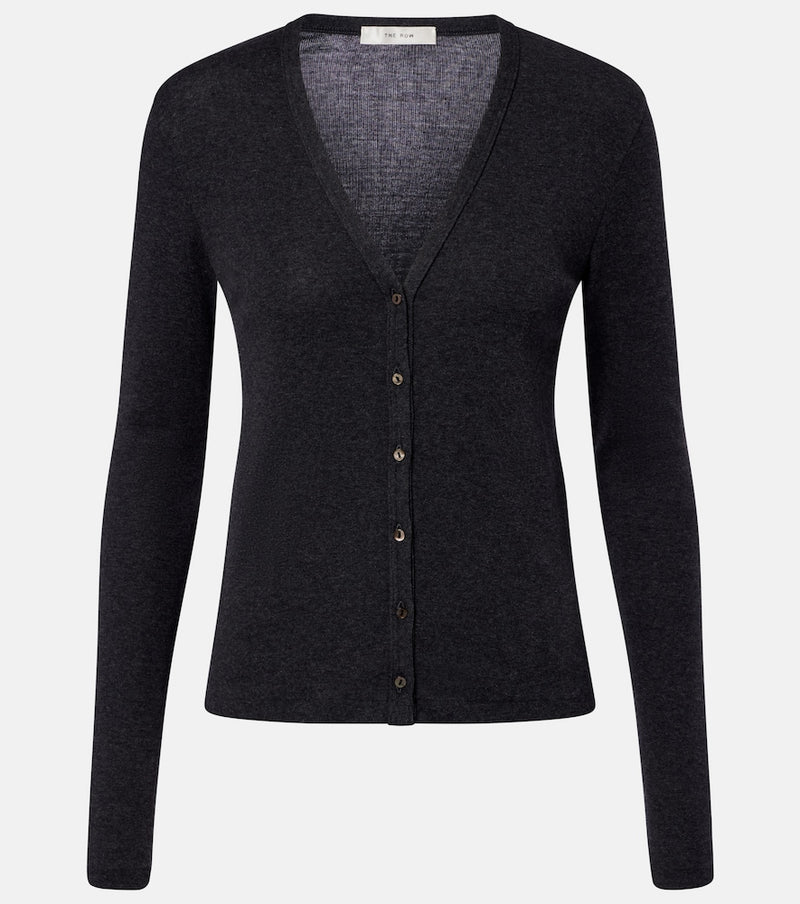 The Row Cresp cotton cardigan