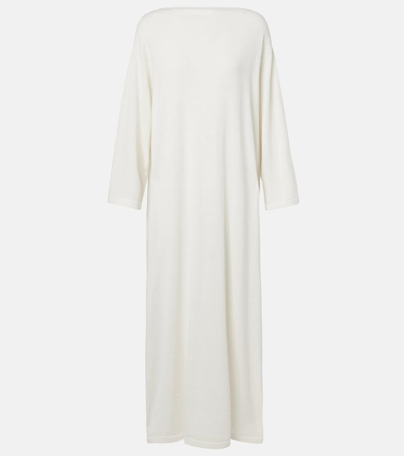 The Row Odet cotton and silk jersey maxi dress