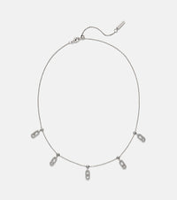 Messika Move Uno 18kt white gold choker with diamonds
