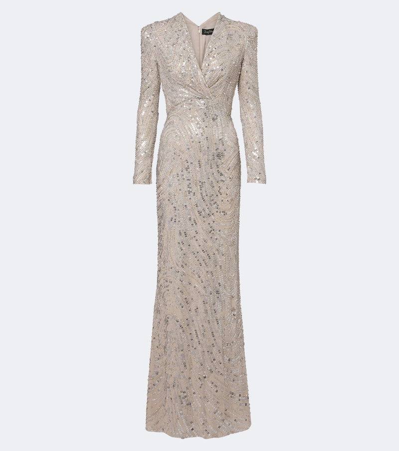 Jenny Packham Arizona embellished gown