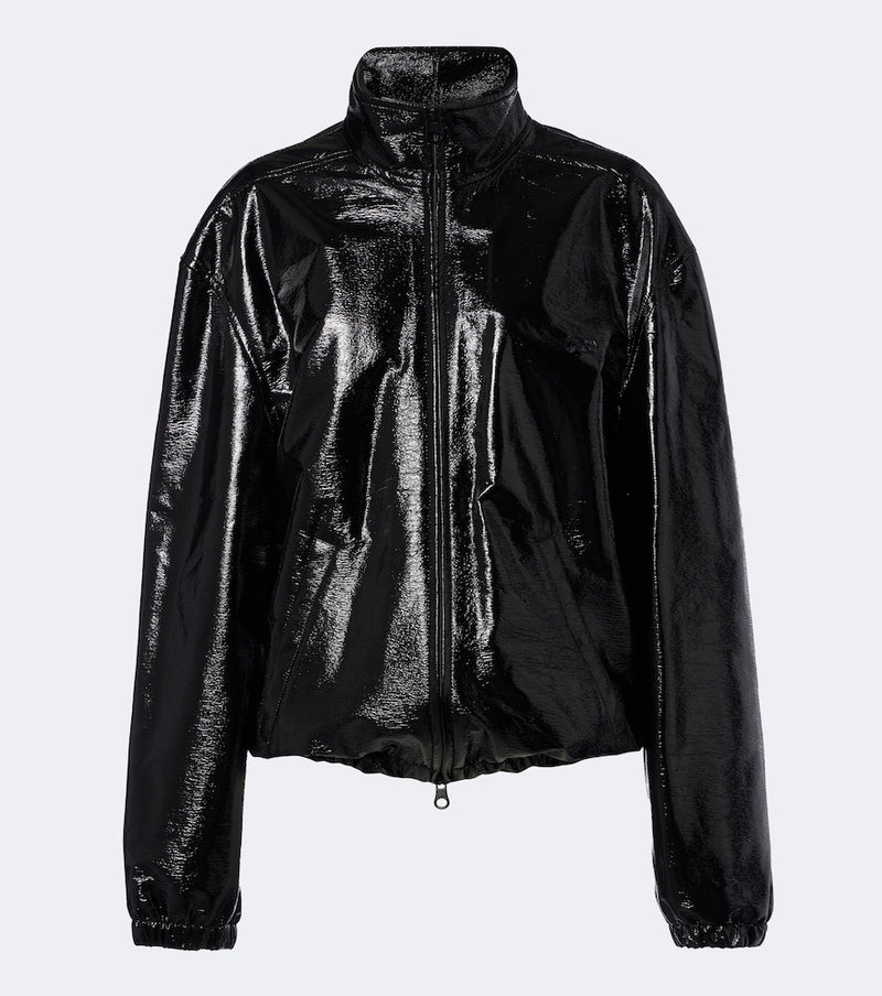 Courreges Vinyl blouson jacket