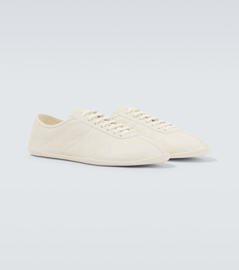 The Row Clement leather sneakers