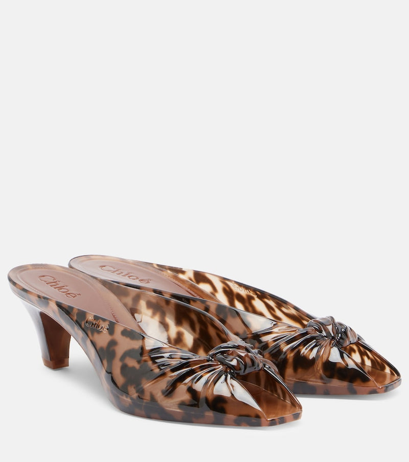 Chloe Chloe Jelly TPU mules
