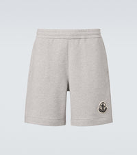 Moncler Cotton jersey Bermuda shorts