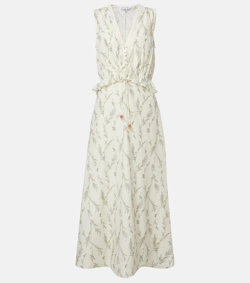 Veronica Beard Ollian cotton and silk voile minidress