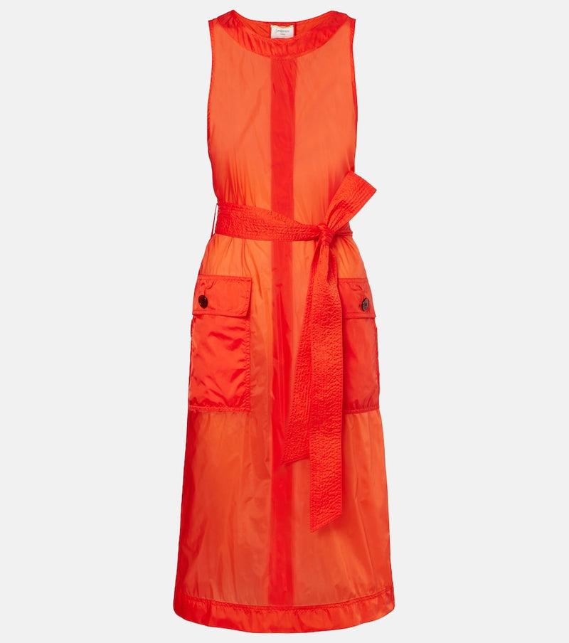 Saint Laurent Belted midi dress