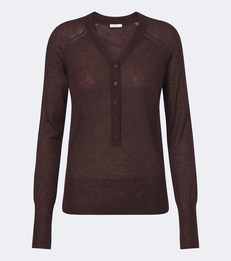 Joseph Reem cashmere Henley shirt
