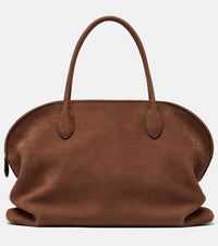 The Row Agnes 15 leather tote bag