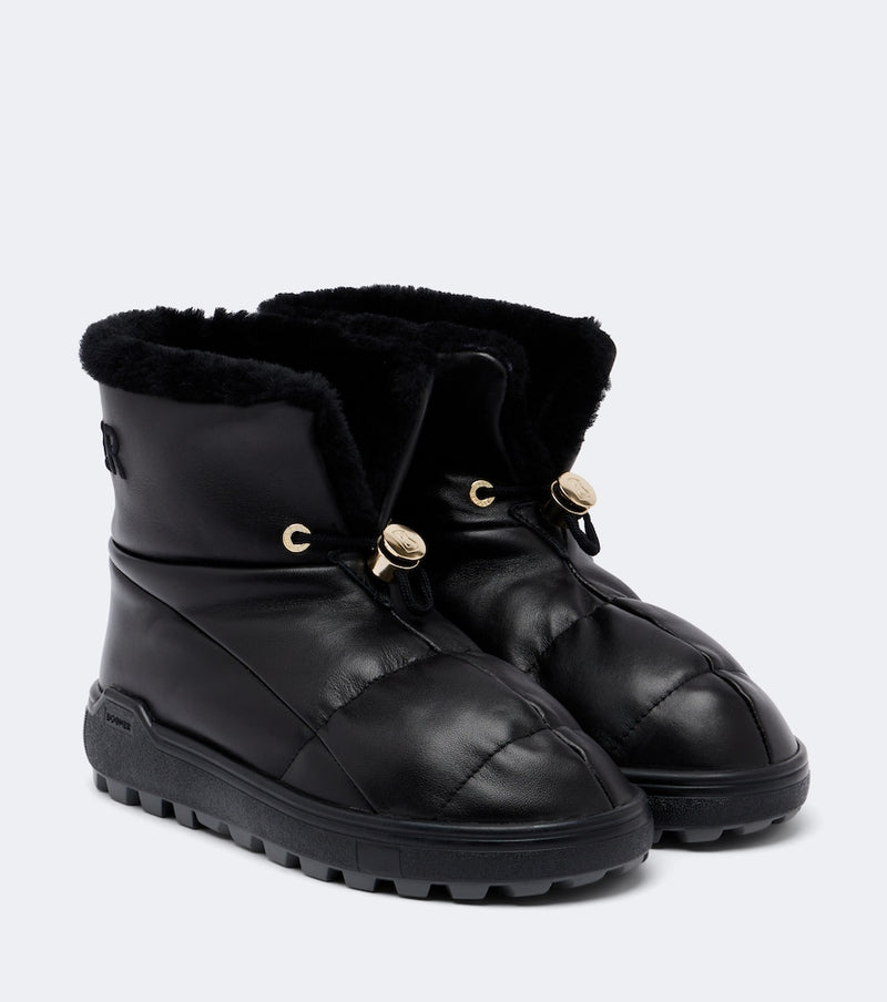 Bogner Chamonix leather snow boots