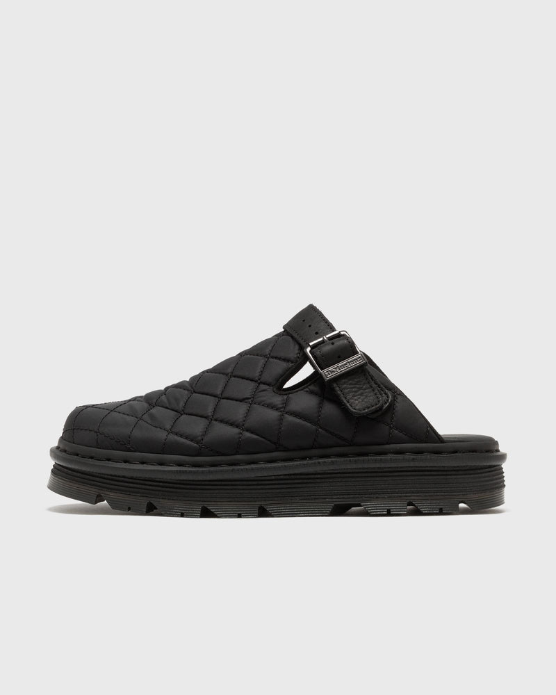 Dr.martens Zebzag Mule Black Econyl Woven Wr+Grizzly Brown