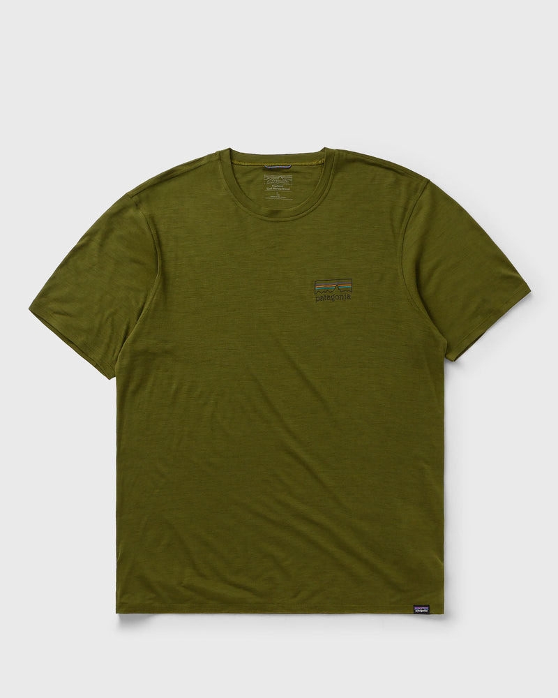 Patagonia Capilene Cool Merino Blend Graphic Shirt Green