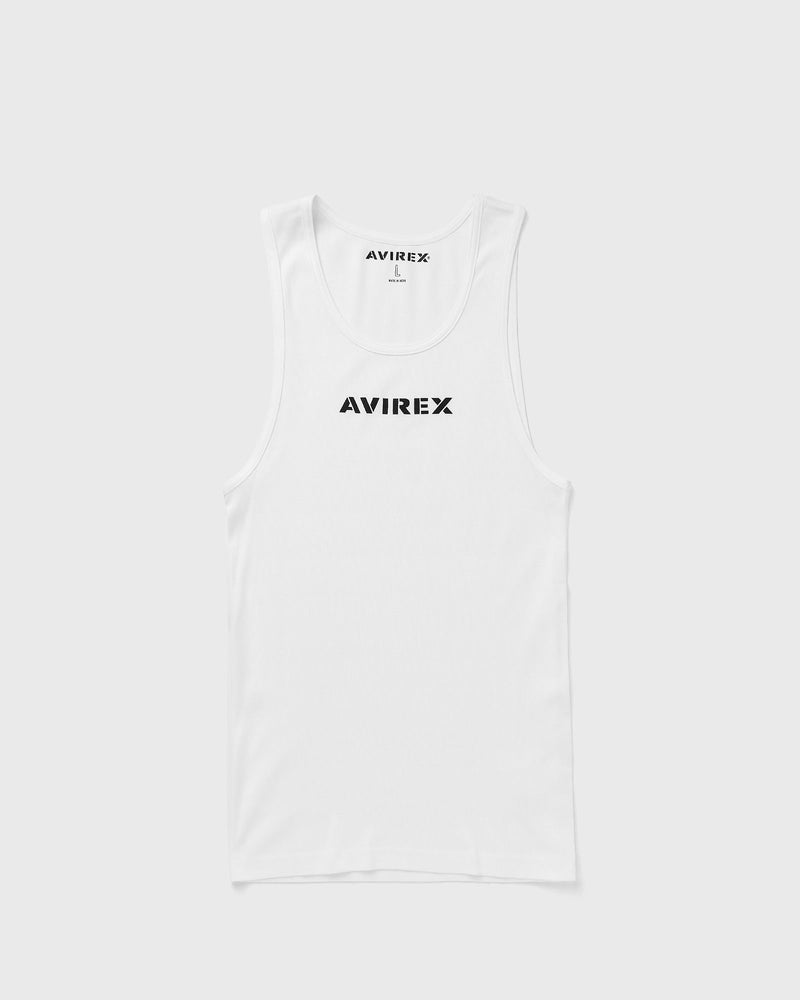 Avirex 2 Pack Rib Tank Top White